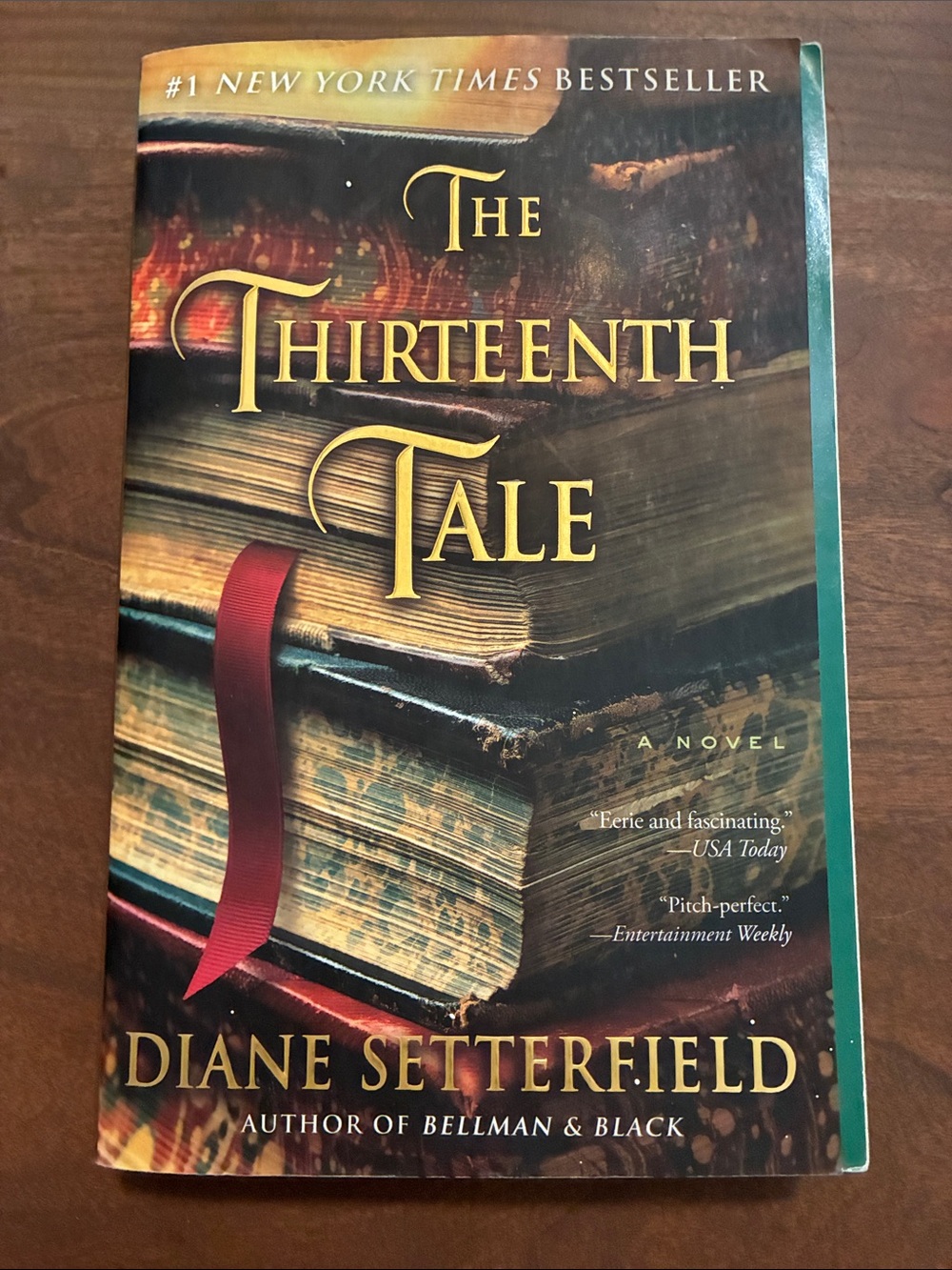 The Thirteenth Tale Paperback Novel - Red Ribbon Cover